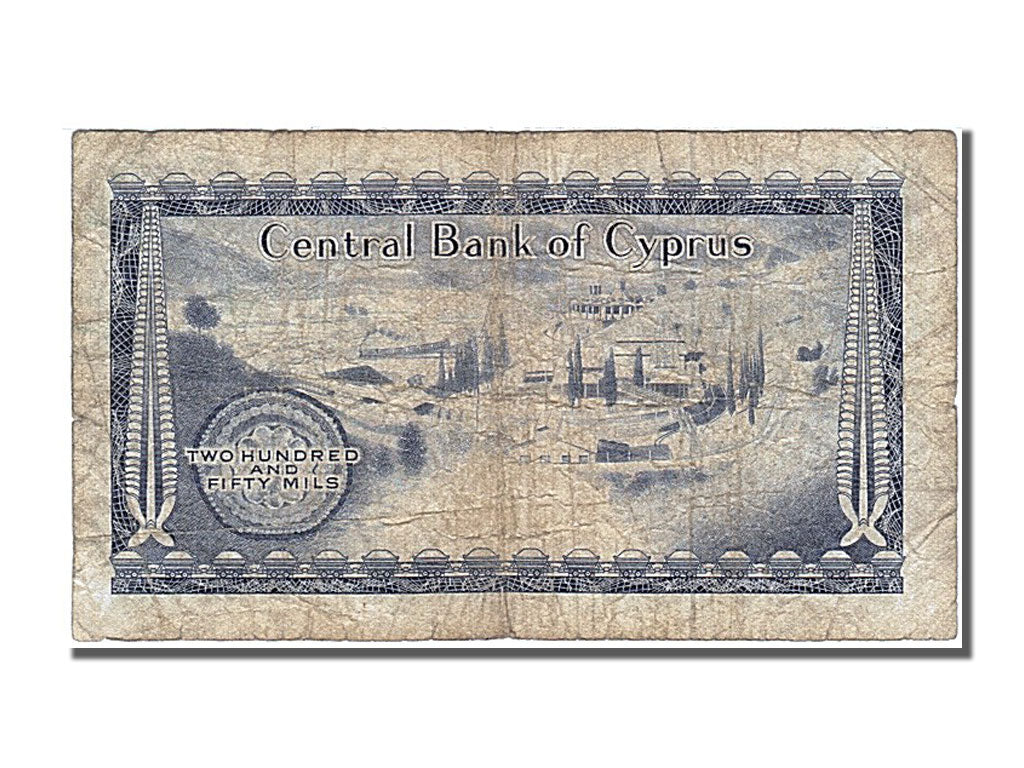 Geldschein, Zypern, 250 Mils, 1979, 1979-06-01, S+