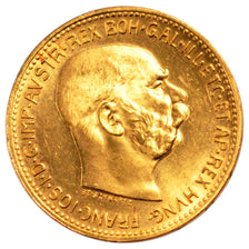 AUSTRIA, 20 Corona, 1915, Vienne, KM #2818, MS(60-62), Gold, 21, 6.76