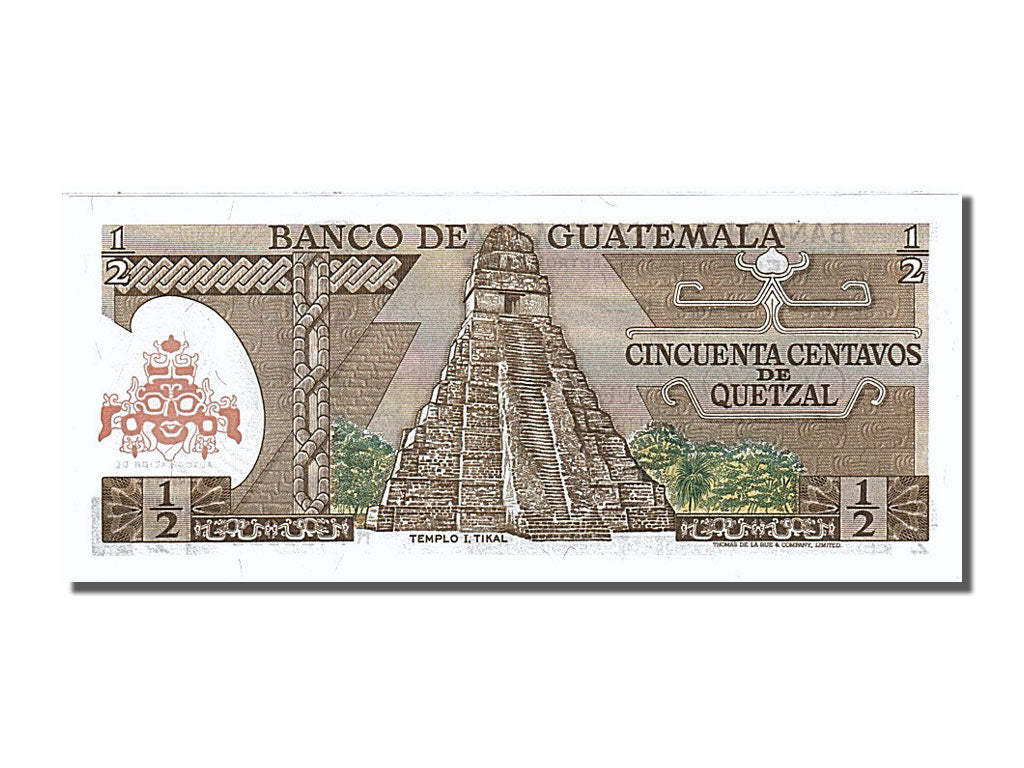 Guatemala, 1/2 Quetzal, 1973, KM #58a, 1973-01-05, UNC(65-70), R 1422058