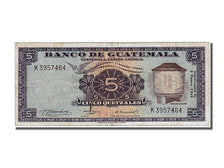 Guatemala, 5 Quetzales, 1969, KM #53f, 1969-01-03, EF(40-45), K 3957464