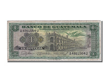 Guatemala, 1 Quetzal, 1965, KM #52b, 1965-01-15, EF(40-45), A 4861564U