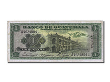 Guatemala, 1 Quetzal, 1960, KM #43b, 1960-01-13, EF(40-45), A 4624804L