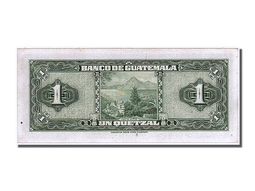 Guatemala, 1 Quetzal, 1958, KM #36b, 1958-01-22, UNC(63), A 541616G