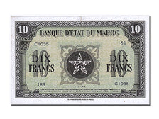 Banknote, Morocco, 10 Francs, 1944, 1944-03-01, UNC(63)