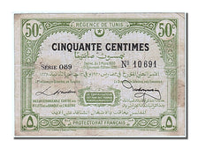 Tunisia, 50 Centimes, 1920, 1920-03-03, EF(40-45), 10691