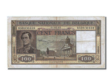 Belgium, 100 Francs, 1949, KM #126, 1949-01-21, EF(40-45), 162586658