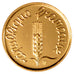 FRANCE, Épi, Centime, 2001, Paris, KM #928a, MS(65-70), Gold, Gadoury #91a, 2.50