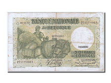 Belgique, 50 Francs, type Anto-Carte