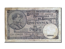 Belgio, 5 Francs, 1938, 1938-04-08, MB