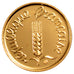 FRANCE, Épi, Centime, 2001, Paris, KM #928a, MS(65-70), Gold, Gadoury #91a, 2.50