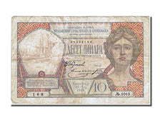 Banknote, Yugoslavia, 10 Dinara, 1926, 1926-05-26, VF(30-35)