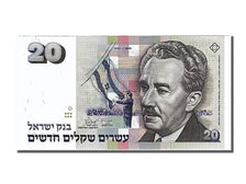 Israel, 20 New Sheqalim, 1993, KM #54c, UNC(65-70), 3145797837