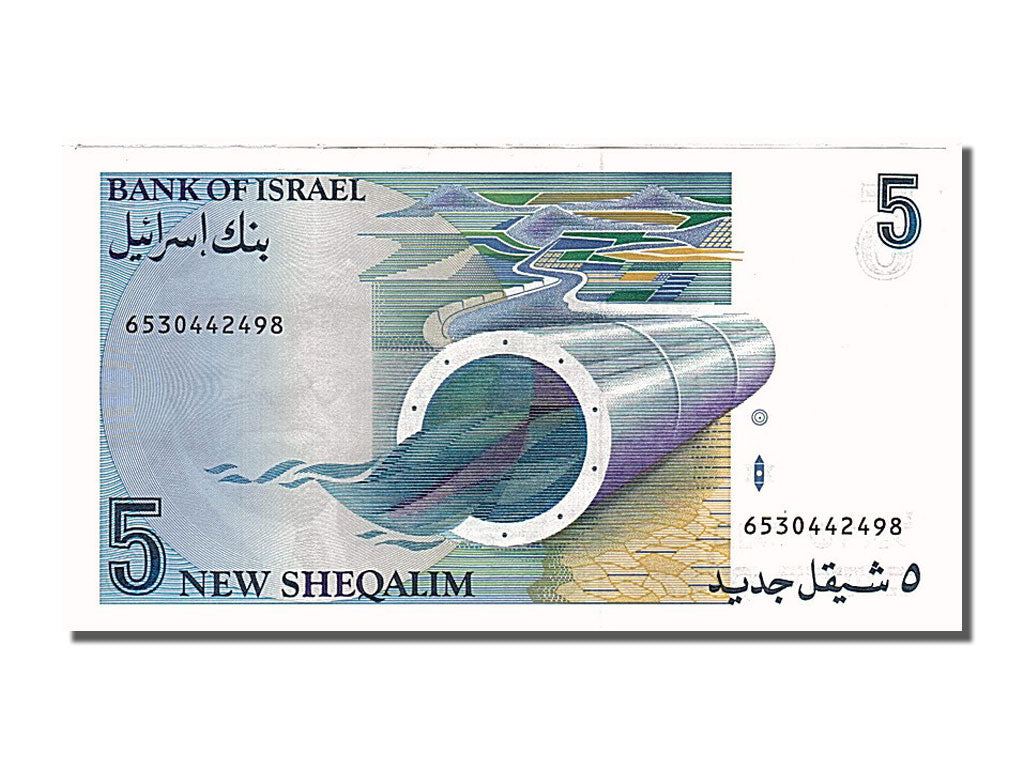 Banknote, Israel, 5 New Sheqalim, 1987, UNC(63)