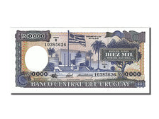 Uruguay, 10,000 Nuevos Pesos, 1987, KM #67b, UNC(65-70), B 10385626