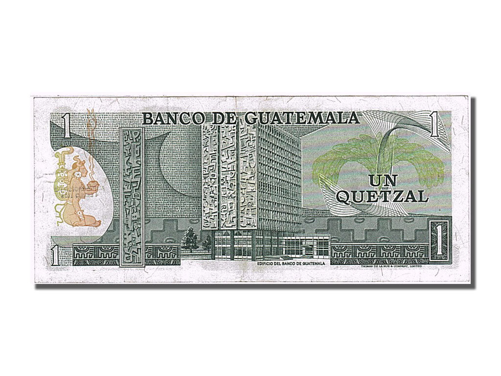 Guatemala, 1 Quetzal, 1978, KM #59c, 1978-01-04, EF(40-45), B 8941011 M