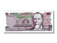 Guatemala, 5 Quetzales, 1974, KM #60b, 1974-01-02, UNC(65-70), M 1786749