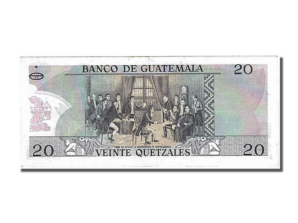 Guatemala, 20 Quetzales, 1983, 1983-01-06, SPL