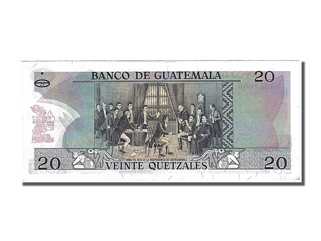 Guatemala, 20 Quetzales, 1979, KM #62c, 1979-01-03, UNC(63), B 0927865