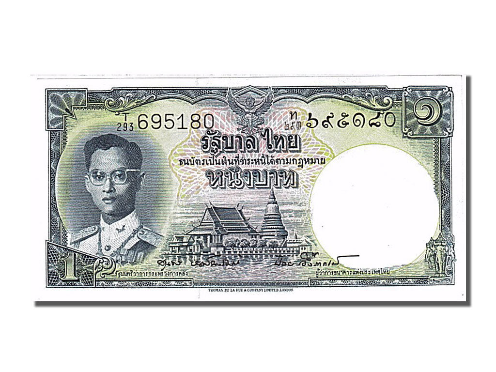 Thailande, 1 Baht, type Rama IX