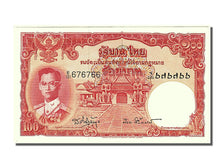 Thailand, 100 Baht, 1955, KM #78b, UNC(65-70), E/131