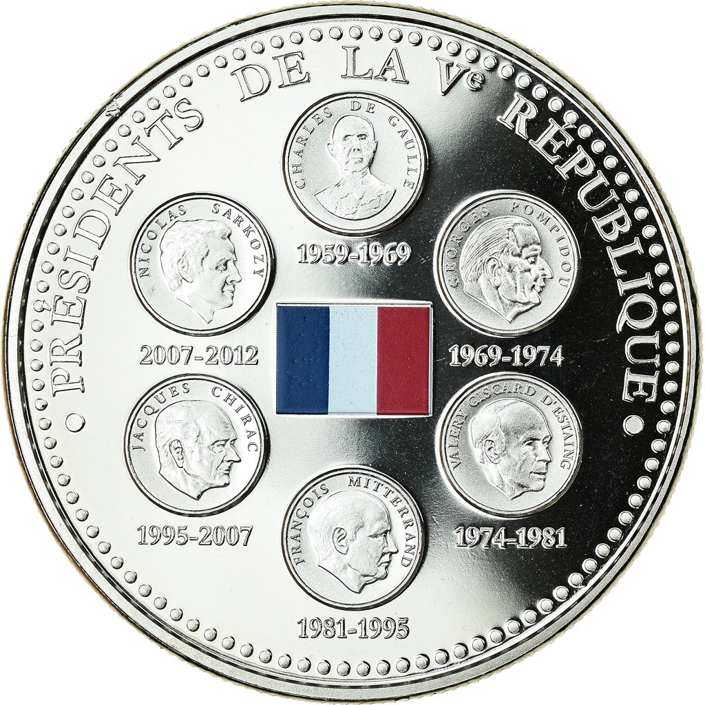 France, Médaille, Les Présidents de la Vème République, Politics, Society
