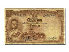 Thailand, 10 Baht, 1953, KM #76a, EF(40-45), I/81