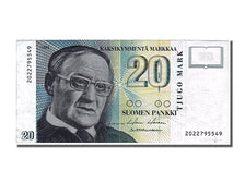 Finland, 20 Markkaa, 1993, KM #122, EF(40-45), 2022795549