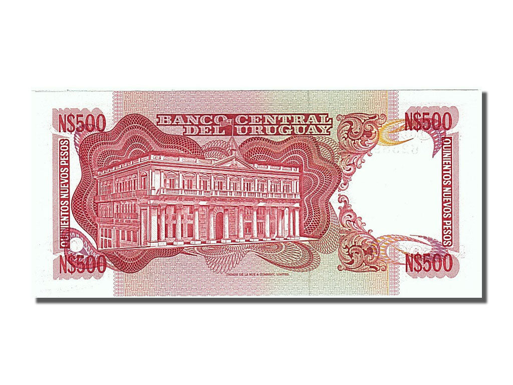 Banknote, Uruguay, 500 Nuevos Pesos, 1978, UNC(65-70)