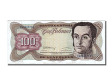 Banknote, Venezuela, 100 Bolivares, 1992, 1992-12-08, AU(55-58)