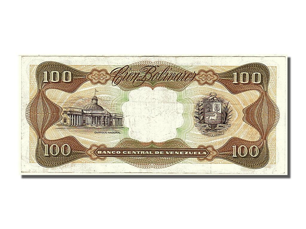 Billete, 100 Bolivares, 1992, Venezuela, 1992-12-08, EBC