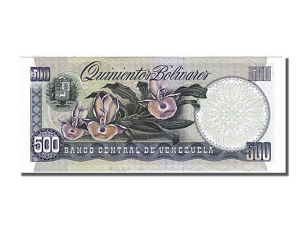 Venezuela, 500 Bolívares, 1990, KM #67d, 1990-05-31, UNC(65-70), J 29086426