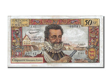 Billet, France, 50 Nouveaux Francs, 50 NF 1959-1961 ''Henri IV'', 1961