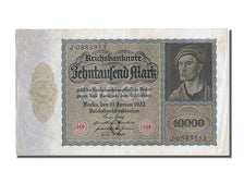 Banknote, Germany, 10,000 Mark, 1922, 1922-01-19, AU(55-58)
