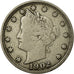Moneta, Stati Uniti, Liberty Nickel, 5 Cents, 1902, Philadelphia, BB
