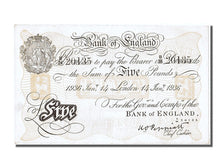 Banknote, Great Britain, 5 Pounds, 1936, 1936-01-14, UNC(63)