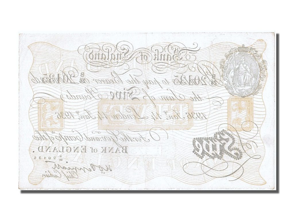 Banknote, Great Britain, 5 Pounds, 1936, 1936-01-14, UNC(63)