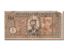Viet Nam, 100 D<ox>ng, 1947, KM #12a, VG(8-10), AE 043