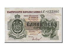 Bulgaria, 1 Lev Srebro, 1920, EF(40-45), 17-033996