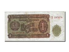 Bulgaria, 1 Lev, 1951, KM #80a, EF(40-45), 287674