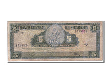 Nicaragua, 5 Cordobas, 1962, 1962-04-26, EF(40-45), Serie A 1598824