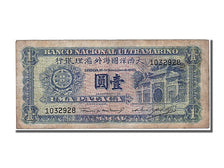 Macau, 1 Pataca, 1945, KM #28, 1945-11-16, EF(40-45), 1032928
