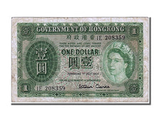 Hong Kong, 1 Dollar, 1954, 1954-07-01, EF(40-45), 1E 208359