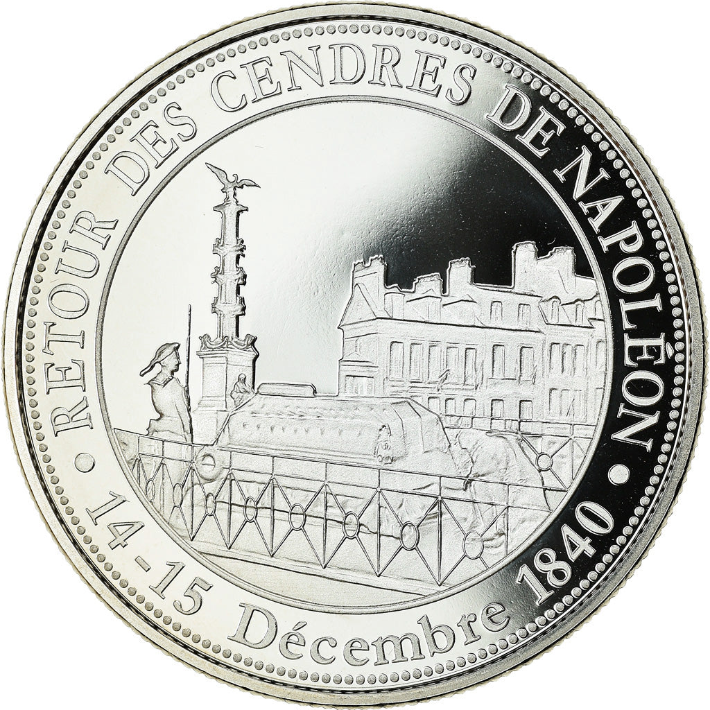 France, Médaille, Retour des Cendres de Napoléon Ier aux Invalides, History