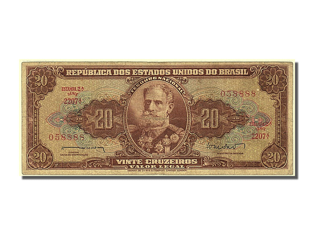 Brazil, 20 Cruzeiros, 1962, KM #178, EF(40-45), 058888