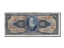 Brazil, 100 Cruzeiros, 1961, KM #170a, EF(40-45), 001463