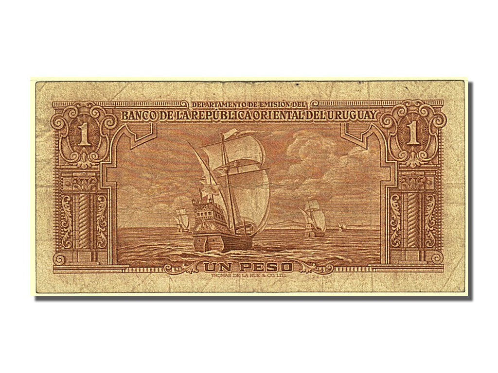 Uruguay, 1 Peso, 1939, KM #35b, EF(40-45), 35209067