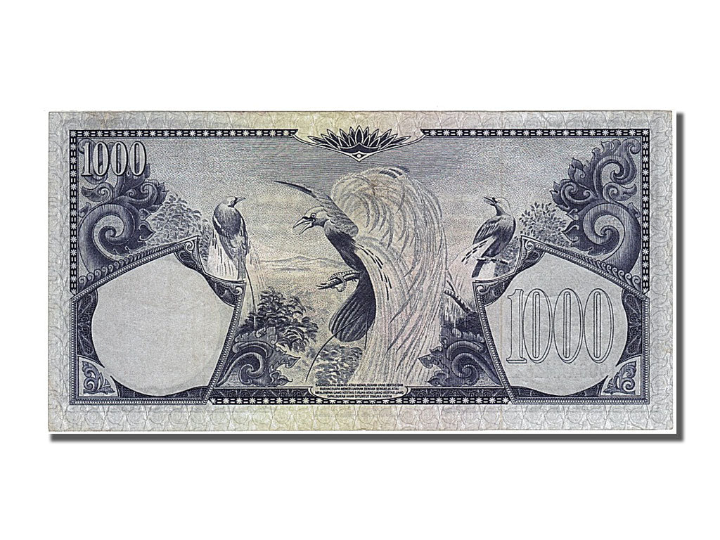 Indonésie, 1000 Rupiah, type 1959