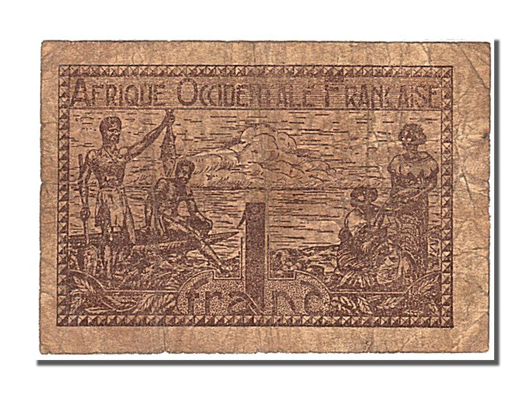 Africa occidentale francese, 1 Franc, 1944, MB