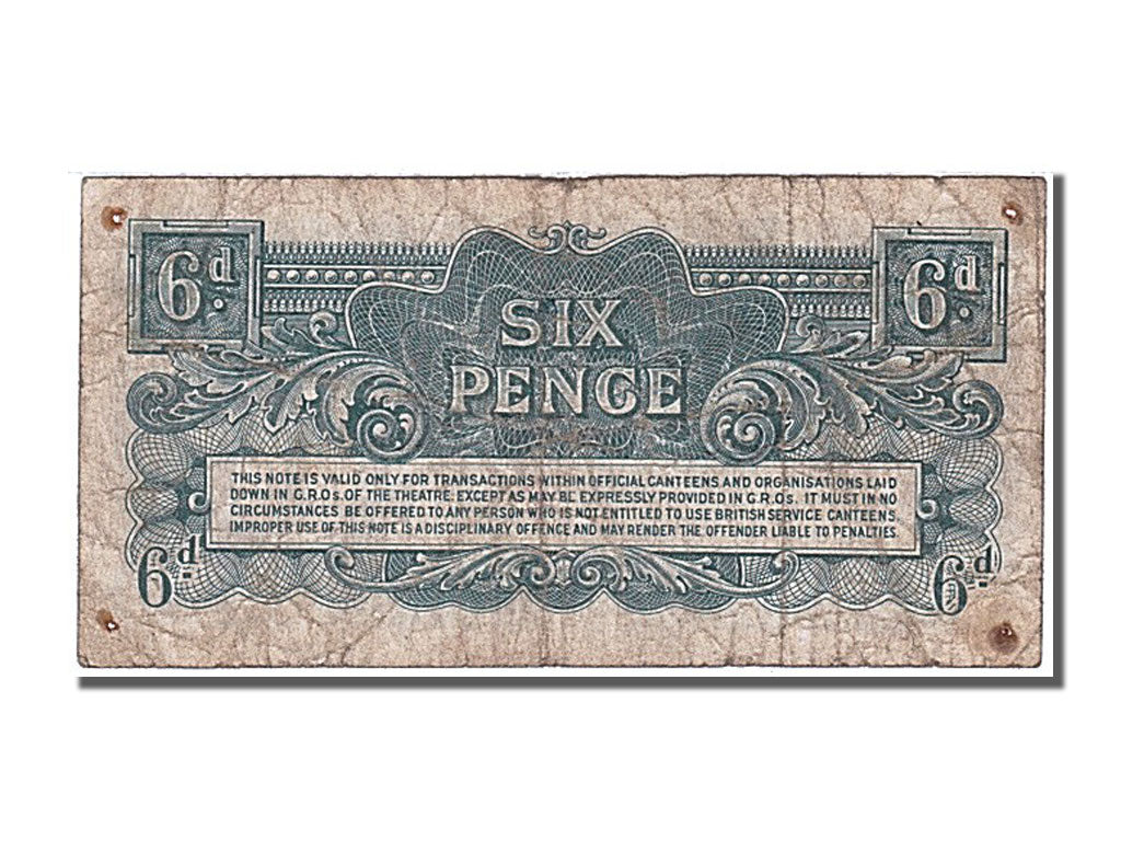 Gran Bretagna, 6 Pence, 1948, MB