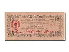 Banknote, Philippines, 10 Pesos, 1943, AU(55-58)